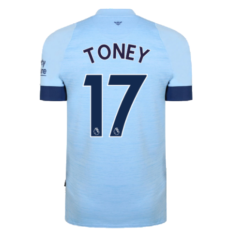 2022-2023 Brentford Away Shirt (TONEY 17)