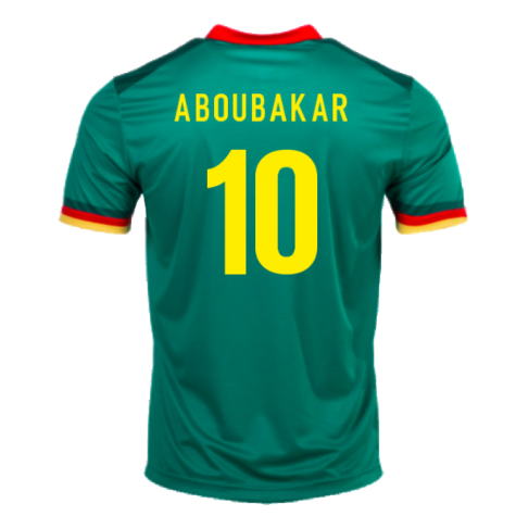 2022-2023 Cameroon Home Pro Football Shirt (ABOUBAKAR 10)