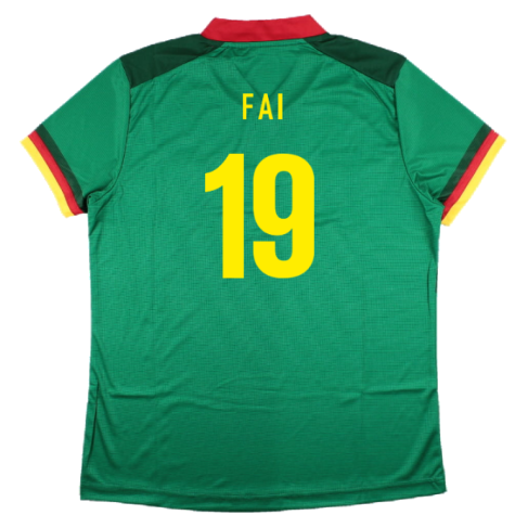 2022-2023 Cameroon Home Pro Shirt (Womens) (FAI 19)
