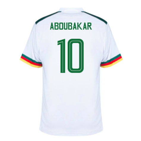 2022-2023 Cameroon Pro Away Football Shirt (ABOUBAKAR 10)