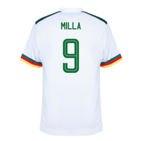 2022-2023 Cameroon Pro Away Football Shirt (MILLA 9)