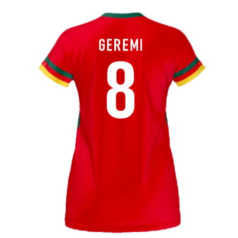 2022-2023 Cameroon Third Red Pro Shirt (Ladies) (GEREMI 8)