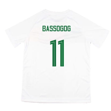2022-2023 Cameroon Training Tee (White) - Kids (BASSOGOG 11)