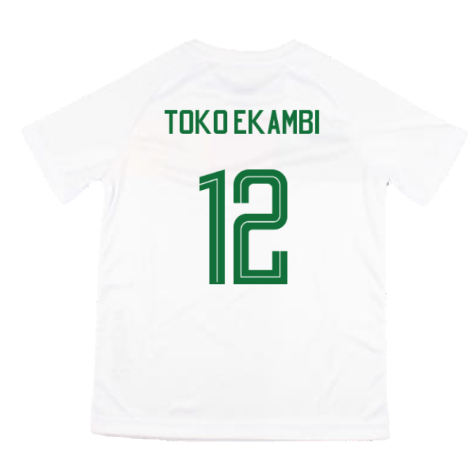 2022-2023 Cameroon Training Tee (White) - Kids (TOKO EKAMBI 12)