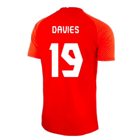 2022-2023 Canada Home Shirt (Davies 19)