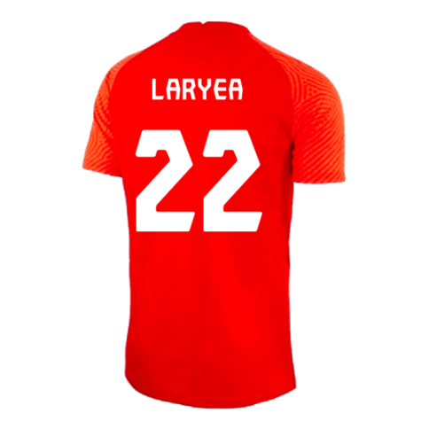2022-2023 Canada Home Shirt (Laryea 22)