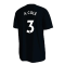 2022-2023 Chelsea Crest Tee (Black) (A COLE 3)