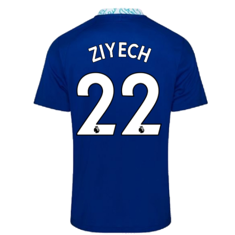 2022-2023 Chelsea Home Shirt (Kids) (ZIYECH 22)