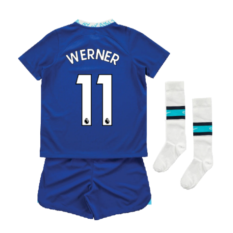 2022-2023 Chelsea Little Boys Home Mini Kit (WERNER 11)