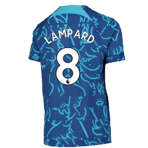 2022-2023 Chelsea Pre-Match Training Shirt (Blue) - Kids (LAMPARD 8)