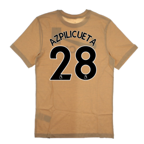 2022-2023 Chelsea Swoosh Tee (Beige) (AZPILICUETA 28)
