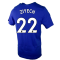 2022-2023 Chelsea Swoosh Tee (Blue) (ZIYECH 22)