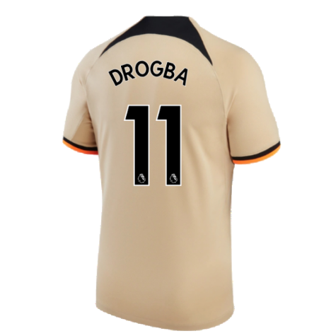 2022-2023 Chelsea Third Shirt (Kids) (DROGBA 11)
