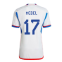 2022-2023 Chile Away Shirt (MEDEL 17)