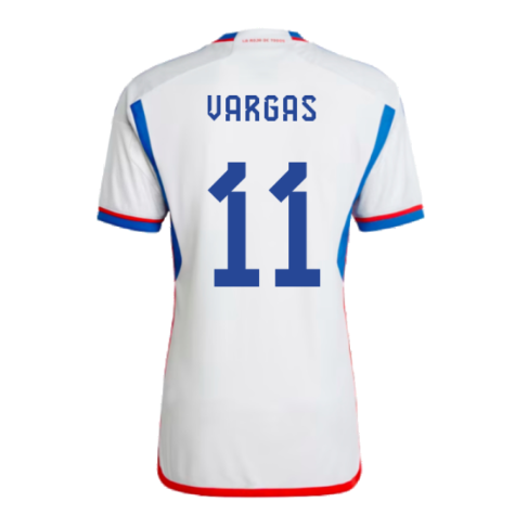 2022-2023 Chile Away Shirt (VARGAS 11)