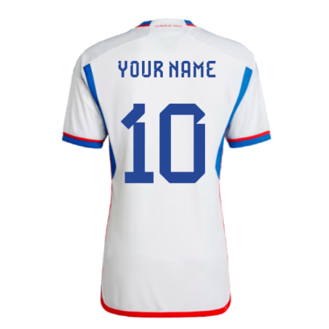2022-2023 Chile Away Shirt (Your Name)