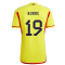 2022-2023 Colombia Home Shirt (BORRE 19)