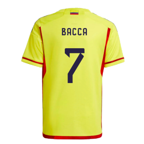 2022-2023 Colombia Home Shirt (Kids) (BACCA 7)