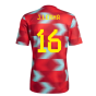 2022-2023 Colombia Pre-Match Shirt (Red) (J.LERMA 16)