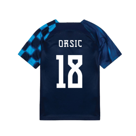 2022-2023 Croatia Away Mini Kit (Orsic 18)