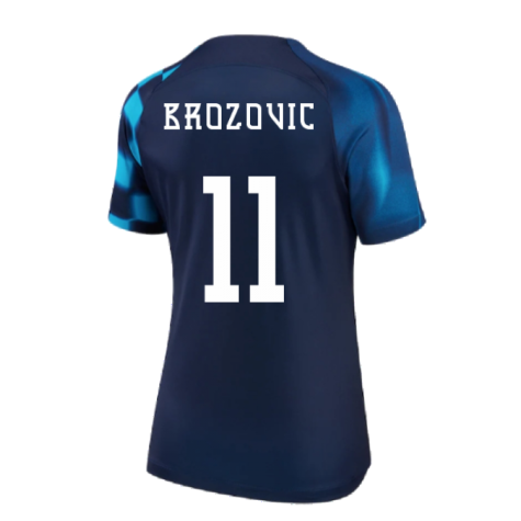2022-2023 Croatia Away Shirt (Ladies) (Brozovic 11)