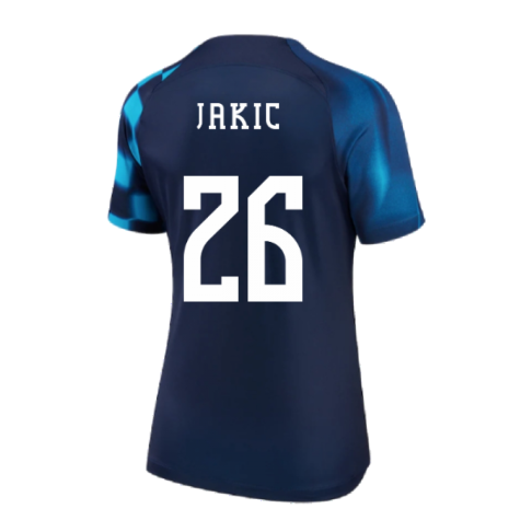 2022-2023 Croatia Away Shirt (Ladies) (Jakic 26)