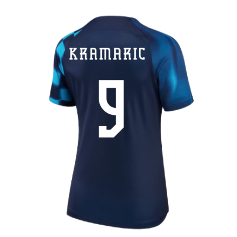 2022-2023 Croatia Away Shirt (Ladies) (Kramaric 9)