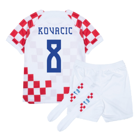 2022-2023 Croatia Home Mini Kit (Kovacic 8)