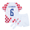 2022-2023 Croatia Home Mini Kit (Lovren 6)