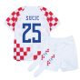 2022-2023 Croatia Home Mini Kit (Sucic 25)