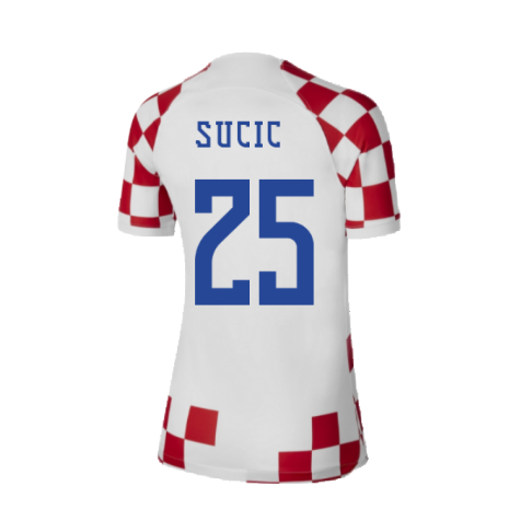 2022-2023 Croatia Home Shirt (Ladies) (Sucic 25)