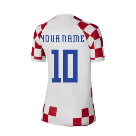 2022-2023 Croatia Home Shirt (Ladies) (Your Name)