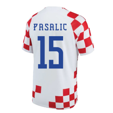 2022-2023 Croatia Home Shirt (PASALIC 15)
