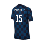 2022-2023 Croatia Pre-Match Training Shirt (Kids) (Pasalic 15)