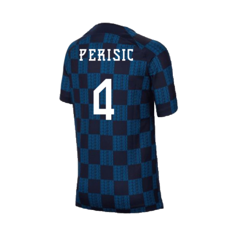 2022-2023 Croatia Pre-Match Training Shirt (Kids) (Perisic 4)