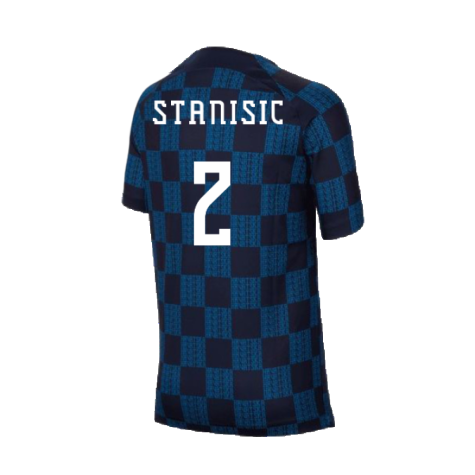 2022-2023 Croatia Pre-Match Training Shirt (Kids) (Stanisic 2)