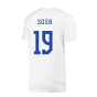 2022-2023 Croatia Swoosh T-Shirt - White (Kids) (Sosa 19)
