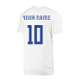 2022-2023 Croatia Swoosh T-Shirt - White (Kids) (Your Name)