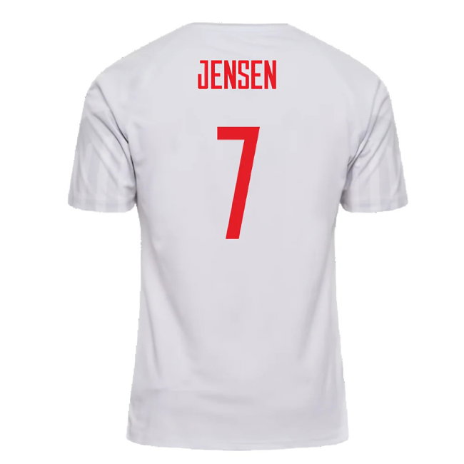 2022-2023 Denmark Away Shirt (Jensen 7)