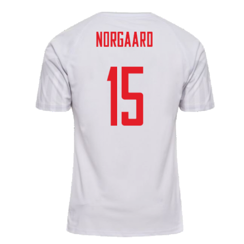 2022-2023 Denmark Away Shirt (Norgaard 15)