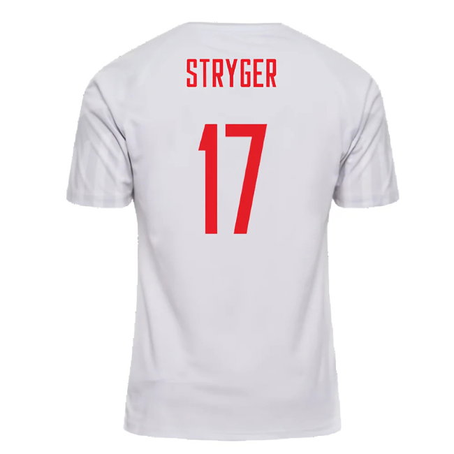 2022-2023 Denmark Away Shirt (Stryger 17)