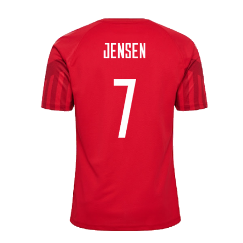 2022-2023 Denmark Home Jersey (Jensen 7)