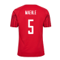 2022-2023 Denmark Home Jersey (Maehle 5)