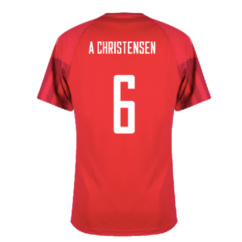 2022-2023 Denmark Home Shirt - Kids (A Christensen 6)