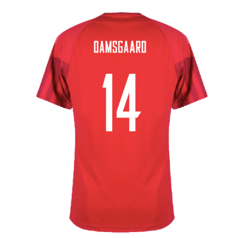 2022-2023 Denmark Home Shirt - Kids (Damsgaard 14)