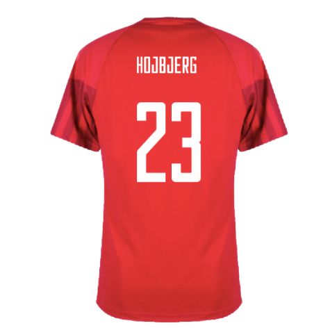 2022-2023 Denmark Home Shirt - Kids (Hojbjerg 23)