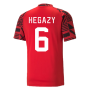 2022-2023 Egypt Pre-Match Jersey (Red) (HEGAZY 6)