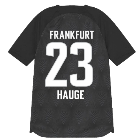 2022-2023 Eintracht Frankfurt Away Shirt (Kids) (HAUGE 23)