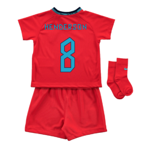 2022-2023 England Away Baby Kit (Infants) (Henderson 8)