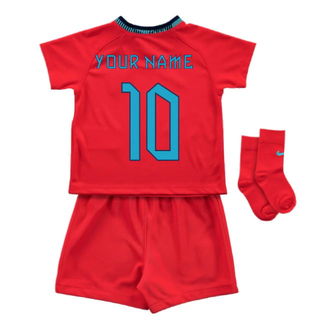 2022-2023 England Away Baby Kit (Infants) (Your Name)